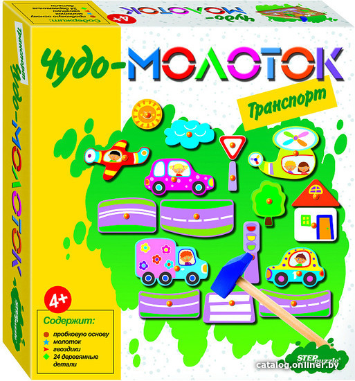 

Развивающая игра Step Puzzle Чудо-молоток 76137