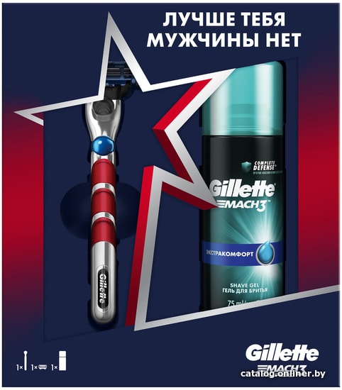 

Подарочный набор Gillette 7702018581788