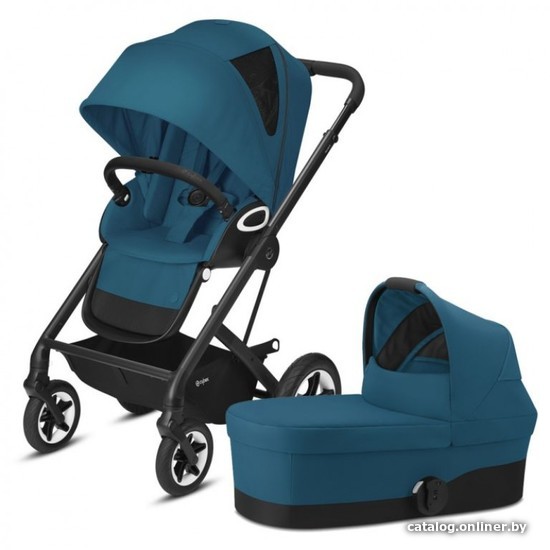 

Универсальная коляска Cybex Talos S Lux (2 в 1, BLK river blue)