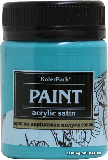 

Акриловая краска KolerPark Акриловая сатиновая (океан, 50 мл)