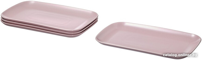 

Набор обеденных тарелок Swed House Matset Plate Blank Beige MR3-21 (светло-розовый)