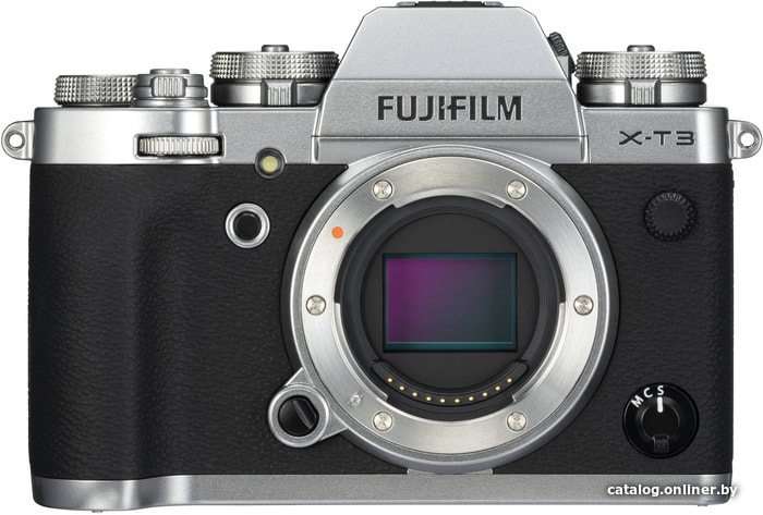 

Беззеркальный фотоаппарат Fujifilm X-T3 Body (серебристый)