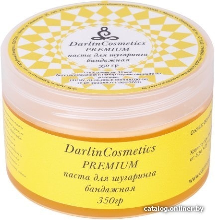 

Паста Darlin Cosmetics Паста бандажная для шугаринга Premium 350 г