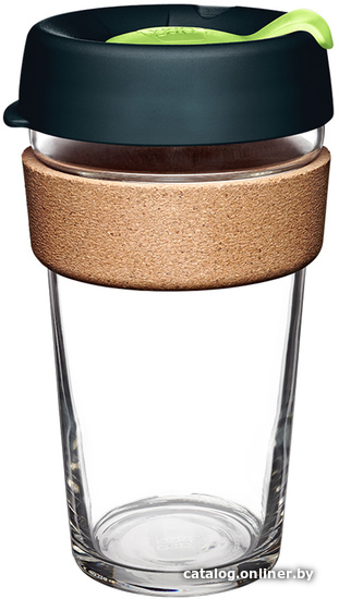 

Многоразовый стакан KeepCup Brew Cork L Deep 454мл (темно-зеленый)
