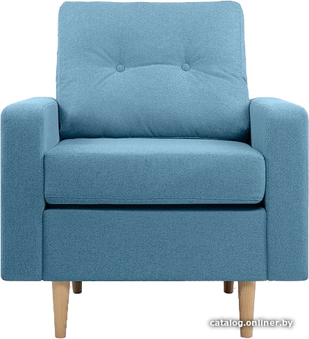 

Интерьерное кресло Divan Динс Textile Blue (sherlock 750 рогожка, синий)