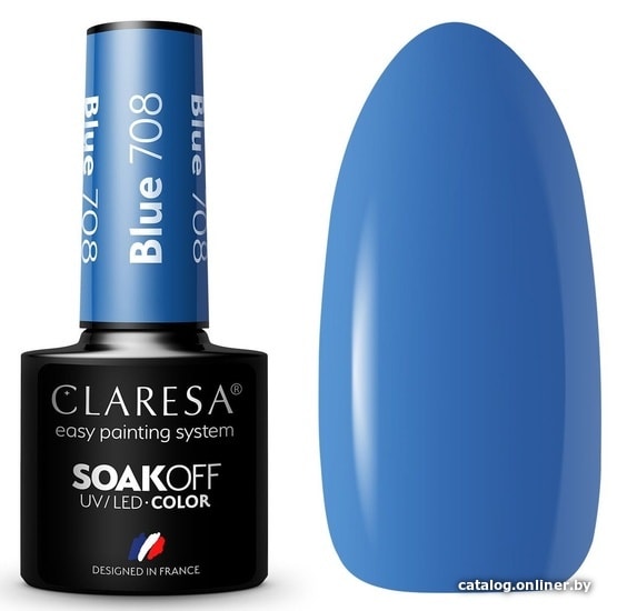 

Гель-лак Claresa Hybrid Blue 708 5 мл