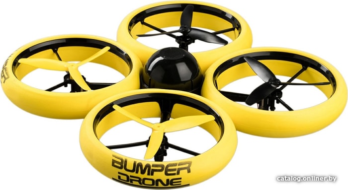 

Квадрокоптер Silverlit Flybotic Bumper Drone HD 84813 (желтый)