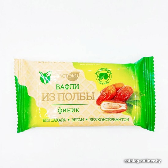 

Greenery Вафли из полбы Финик 30 г