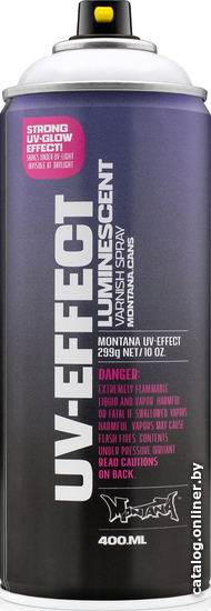 

Краска Montana UV-Effect UV1000 449826 0.4 л (прозрачный)