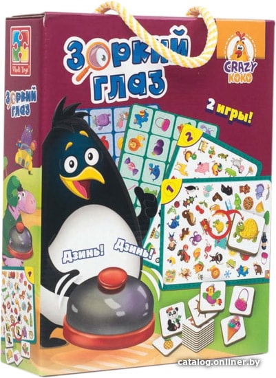 

Настольная игра Crazy Koko Зоркий глаз VT8010-01