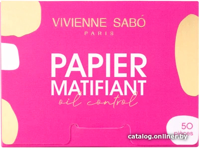 

Vivienne Sabo Матирующие салфетки для лица 50 шт