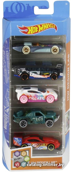 

Набор Hot Wheels HW Design Lab 1806 GTN34 (5 шт)