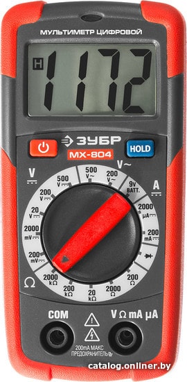 

Мультиметр Зубр Мастер MX-804