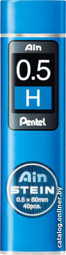 

Набор грифелей для карандаша Pentel Ain Steine C275-H (40 шт)