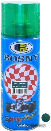 

Краска Bosny BS2604 (зеленый металлик)