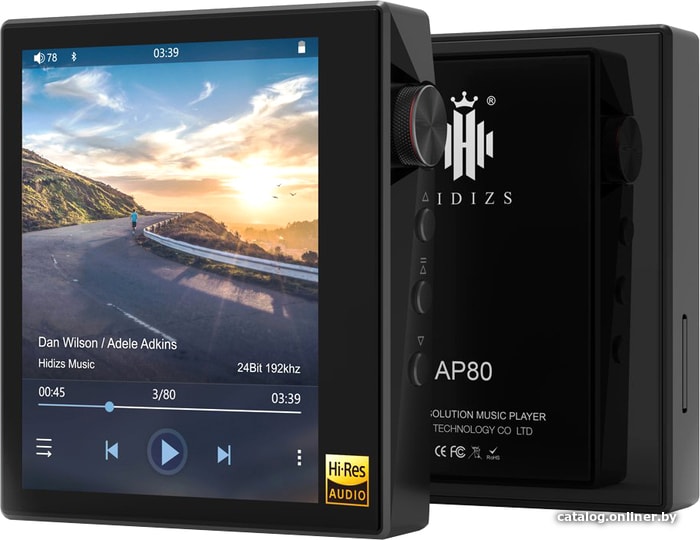 

Hi-Fi плеер Hidizs AP80 (черный)