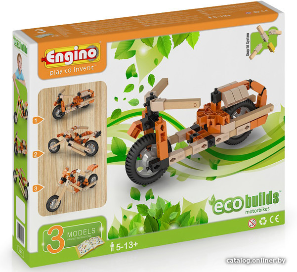 

Конструктор Engino Eco Builds EB11 Мотоциклы