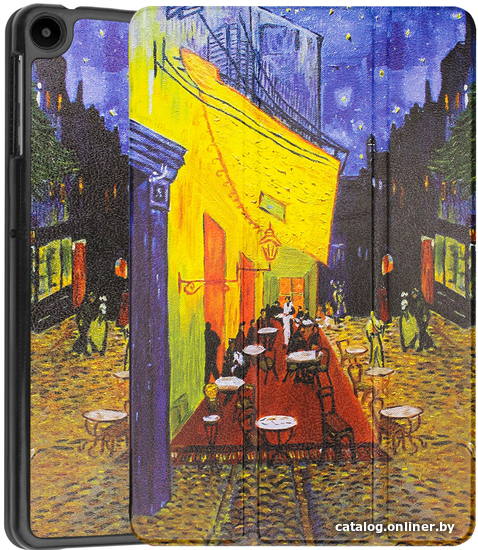

Чехол для планшета JFK Smart Case для Huawei MatePad SE 10.4 (уличное кафе)