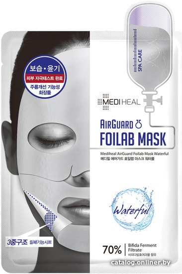 

Mediheal Маска для лица AirGuard Foilab Mask Waterful