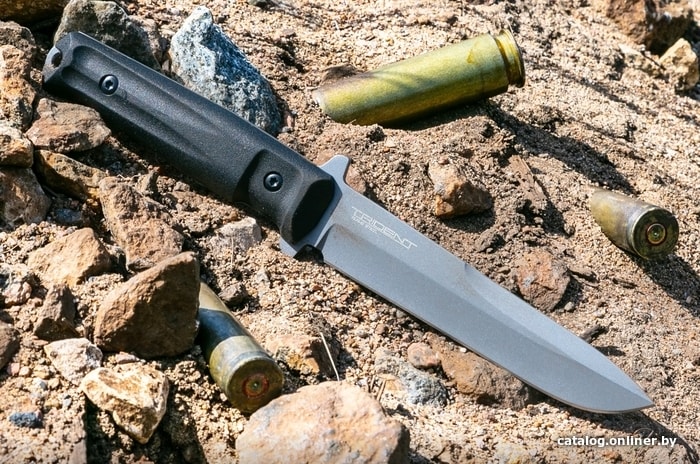 

Нож Kizlyar Supreme Trident AUS-8 TacWash