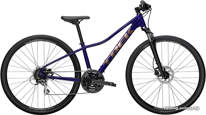 

Велосипед Trek Dual Sport 2 Women's S 2021 (фиолетовый)