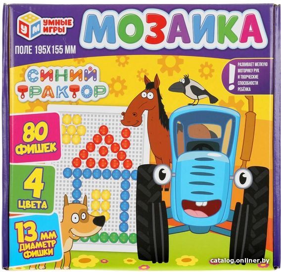 

Мозаика/пазл Умные игры Синий трактор. Мозаика 4680107902214