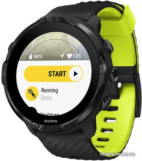 

Умные часы Suunto 7 (черный/лайм)