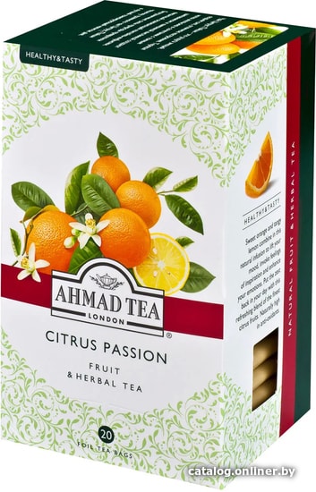 

Травяной чай Ahmad Tea Citrus Passion 20 шт