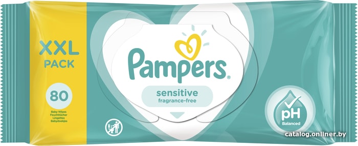 

Pampers Sensitive (80 шт)