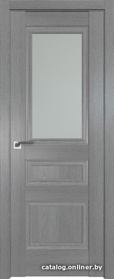 

Межкомнатная дверь ProfilDoors 2.39XN 60x200 (грувд серый, стекло матовое)