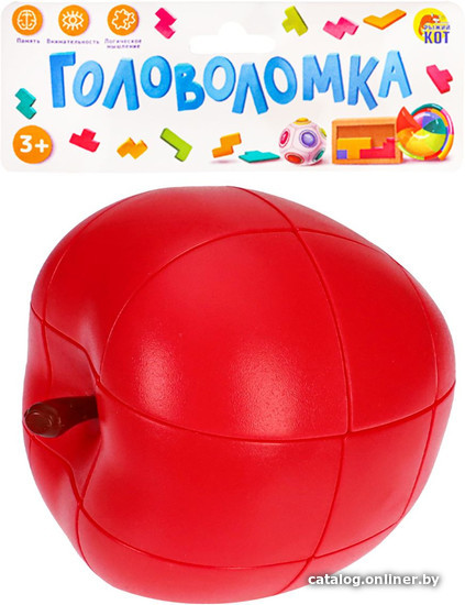 

Мозаика/пазл Рыжий кот Головоломка Красное яблоко И-6780