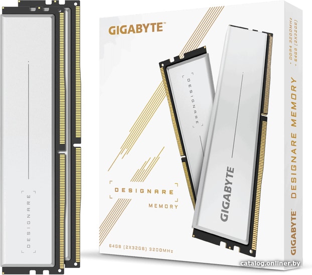 

Оперативная память Gigabyte Designare 2x32GB DDR4 PC4-25600 GP-DSG64G32