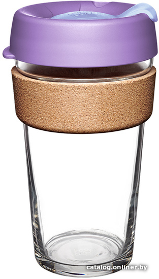 

Многоразовый стакан KeepCup Brew Cork L Moonlight 454мл (сиреневый)