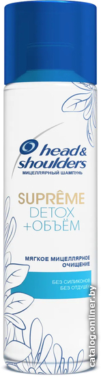 

Head & Shoulders Supreme Detox+ объем 250 мл