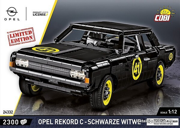 

Конструктор Cobi Opel Rekord C Schwarze Witwe limitierten Ausgabe