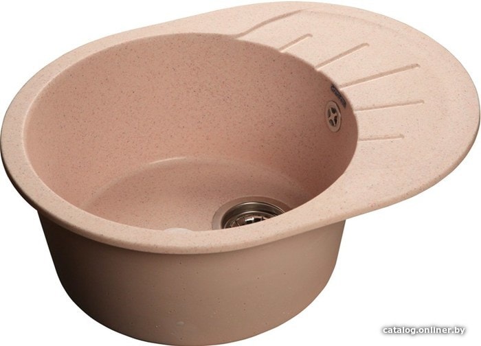 

Кухонная мойка GranFest Rondo GF-R580L (светло-розовый)