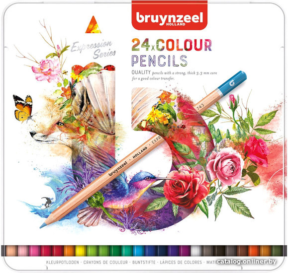 

Набор цветных карандашей Bruynzeel Expression 60312024 (24 цв)