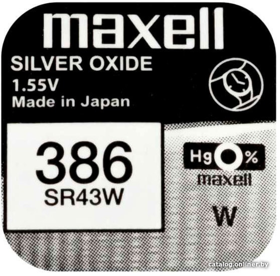 

Батарейка Maxell SR43W