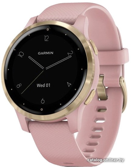 

Умные часы Garmin Vivoactive 4s (розовый/золотистый)