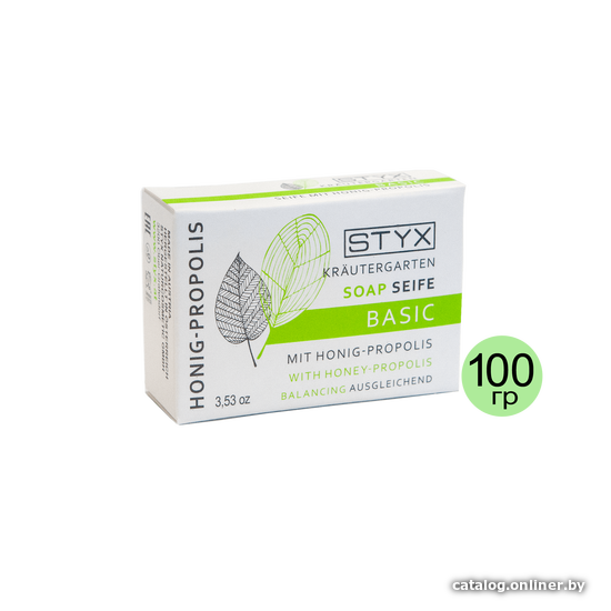 

STYX Naturcosmetic Натуральное косметическое мыло Мёд-Прополис