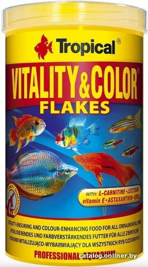 

Сухой корм Tropical Vitality & Color 250 мл