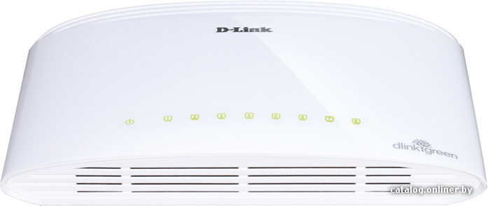 

Неуправляемый коммутатор D-Link DGS-1008D/RU