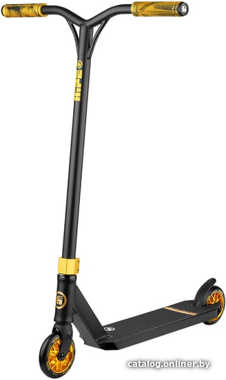 

Двухколесный подростковый самокат Hipe H3 2020 (черный/золотистый)