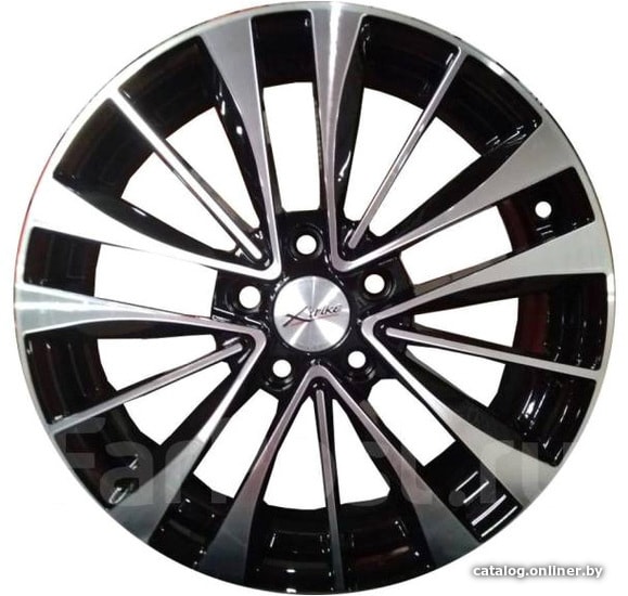 

Литые диски X'trike X-126 17x7" 5x114.3мм DIA 66.1мм ET 40мм BK/FP