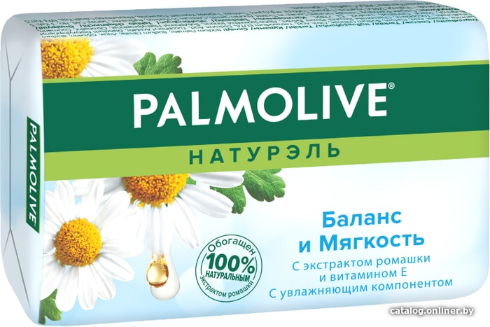 

Palmolive Мыло Натурэль Баланс и мягкость с экстрактом ромашки 150 г