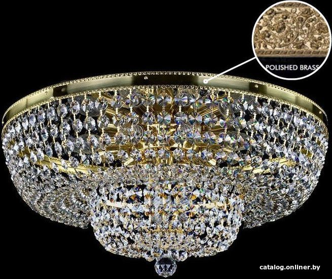 

Припотолочная люстра ArtGlass Gerta Dia 600 Polished Sp