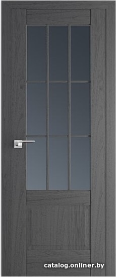 

Межкомнатная дверь ProfilDoors 104X 80x200 (пекан темный/мателюкс графит)