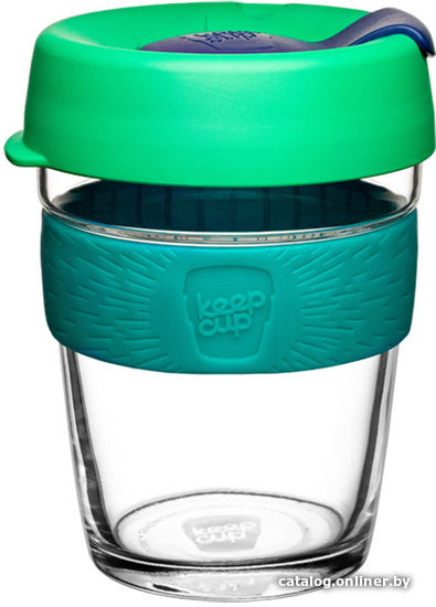 

Многоразовый стакан KeepCup Longplay Brew M Floret 340мл (зеленый)