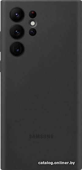 

Чехол для телефона Samsung Silicone Cover для S22 Ultra (черный)