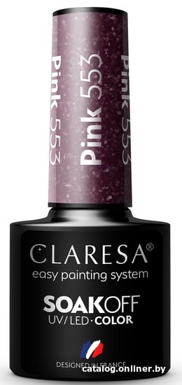 

Гель-лак Claresa Hybrid Pink 553 5 мл